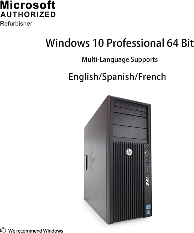 HP Z440 Tower Desktop Workstation
