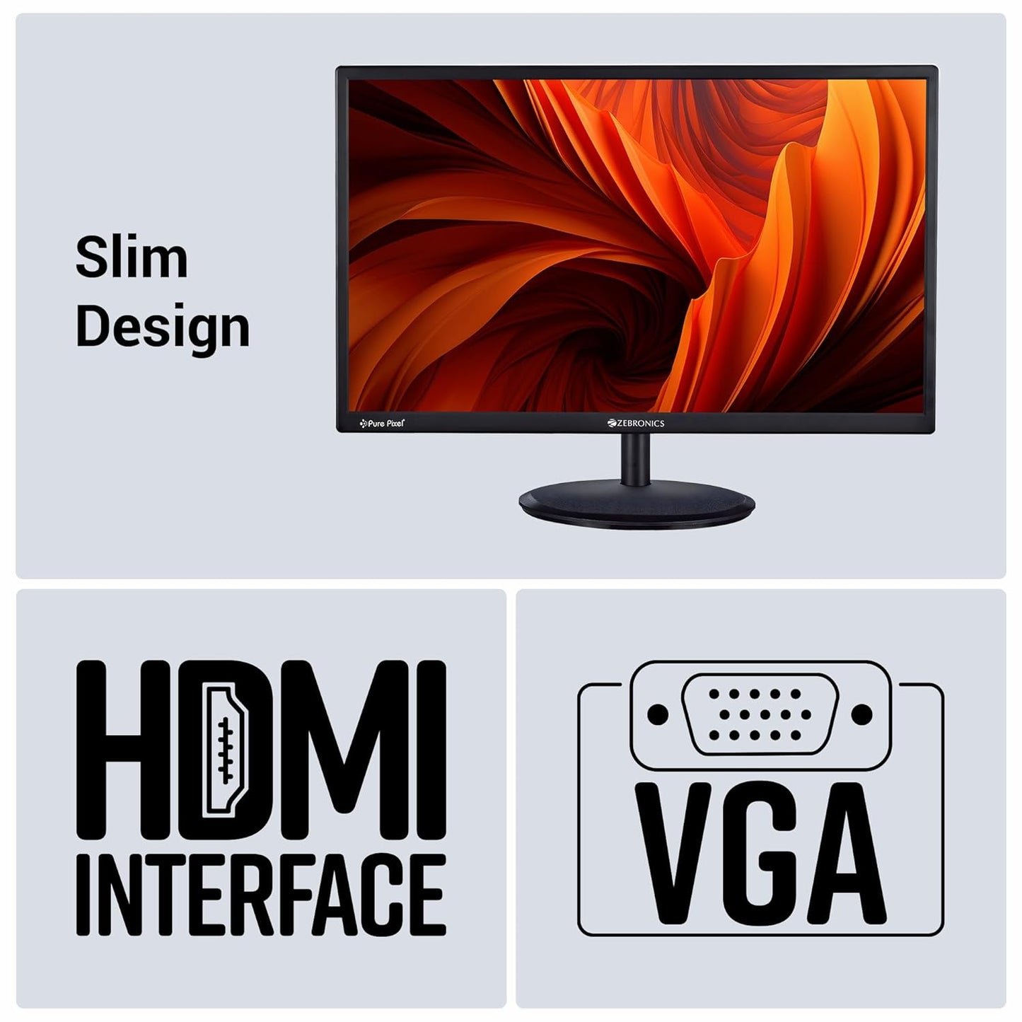 Zebronics 24-Inch Monitor (New)