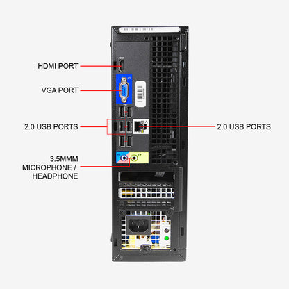 Dell Optiplex 790/390/990 2nd Gen Desktop Computers