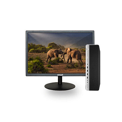 HP EliteDesk 800 G5 AIO Set (Intel i5‑9th Gen) – 19″
